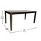 Flash Furniture Rectangle 36.25 in W, 60 in L, Rubberwood (Parawood) KER-T-217-WEN-60-GG - alternate 4